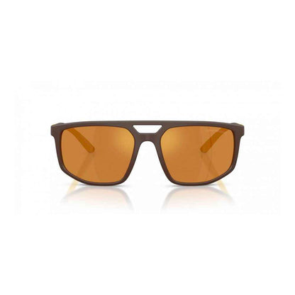 Brown Injected Sunglasses