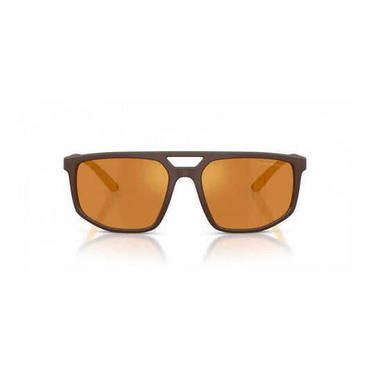 Brown Injected Sunglasses