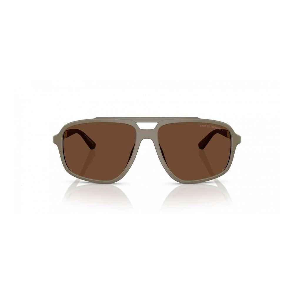 Beige Injected Sunglasses