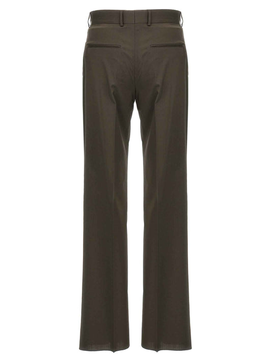 Bicolor Wool Dress Pants