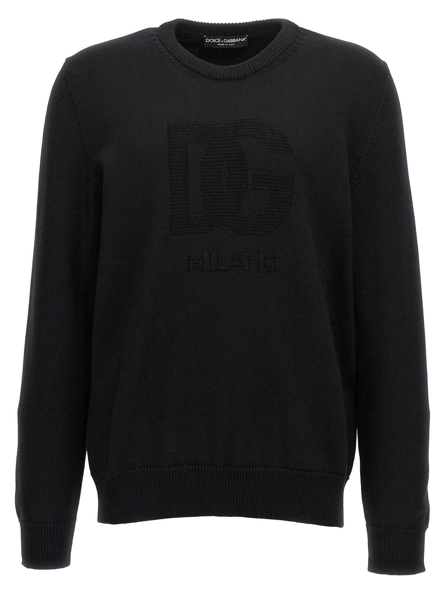 Black Virgin Wool Cardigan