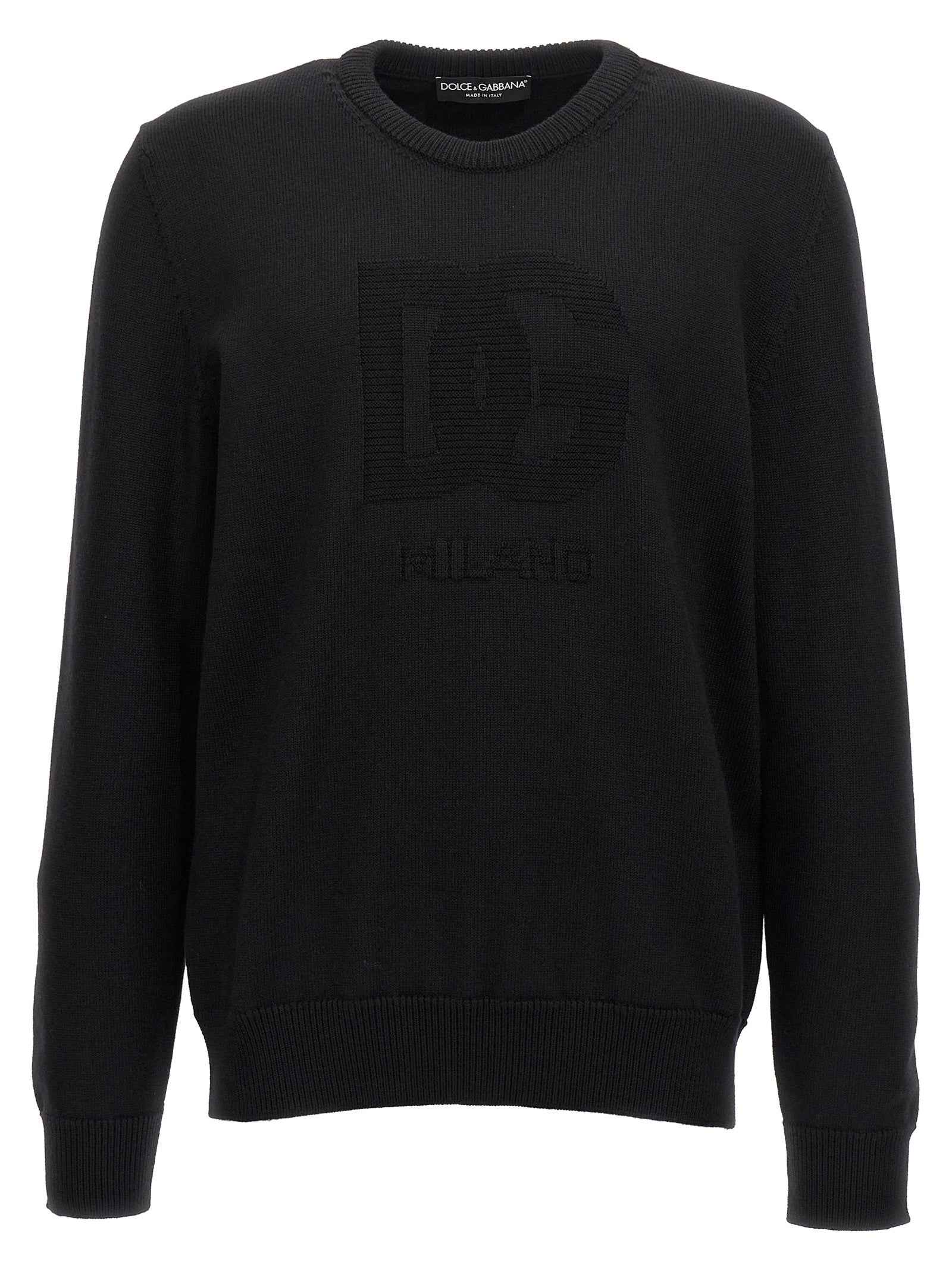 Black Virgin Wool Cardigan