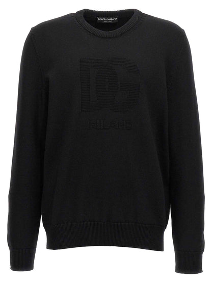 Black Virgin Wool Cardigan