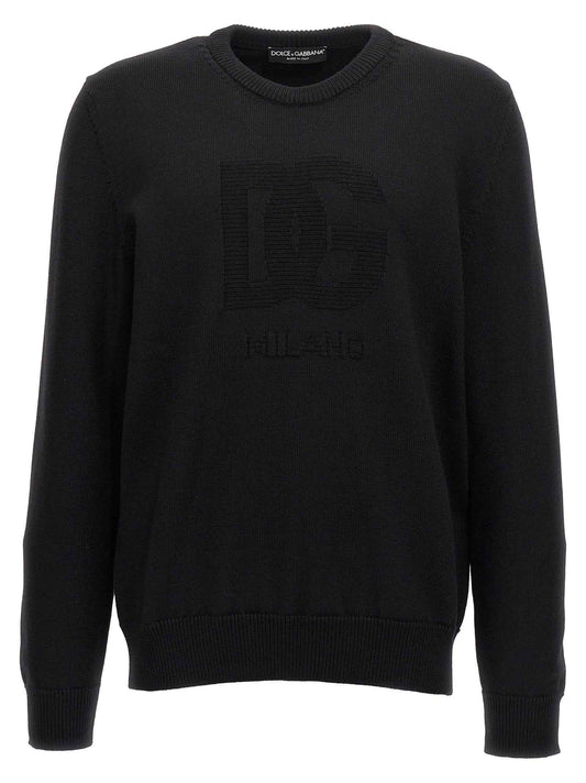 Black Virgin Wool Cardigan