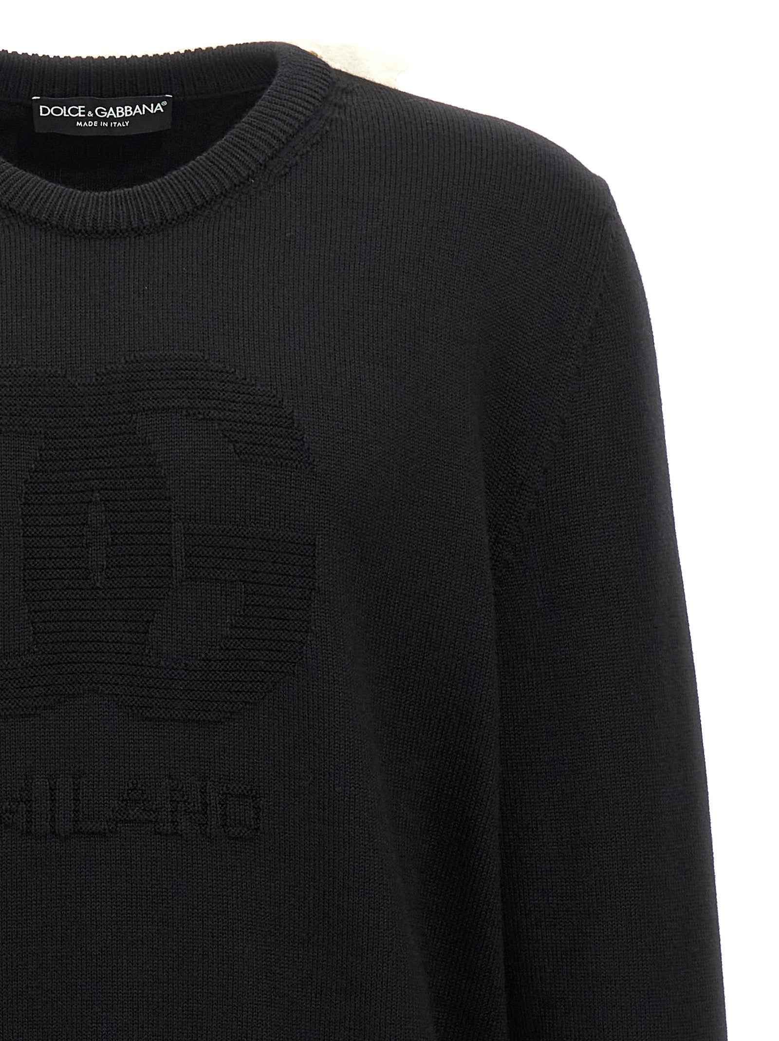 Black Virgin Wool Cardigan