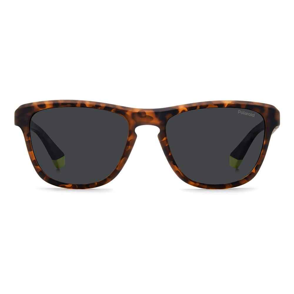 Brown Polycarbonate Sunglasses