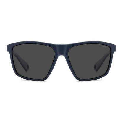 Blue Polycarbonate Sunglasses
