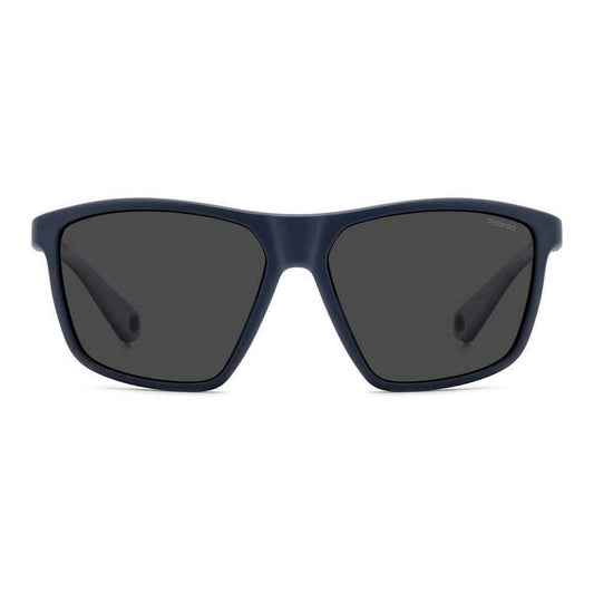 Blue Polycarbonate Sunglasses