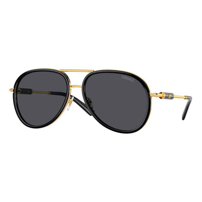 Black Metal Sunglasses