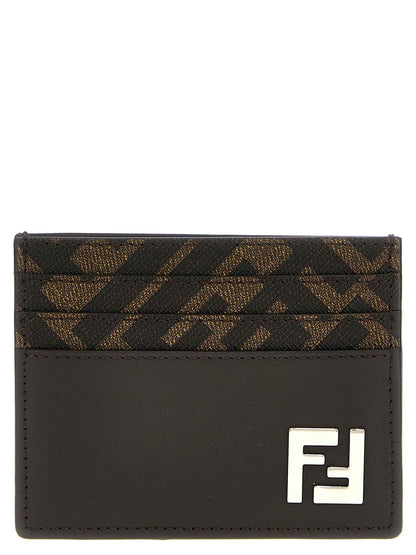 Brown Calf Leather Bos Taurus Cardholder