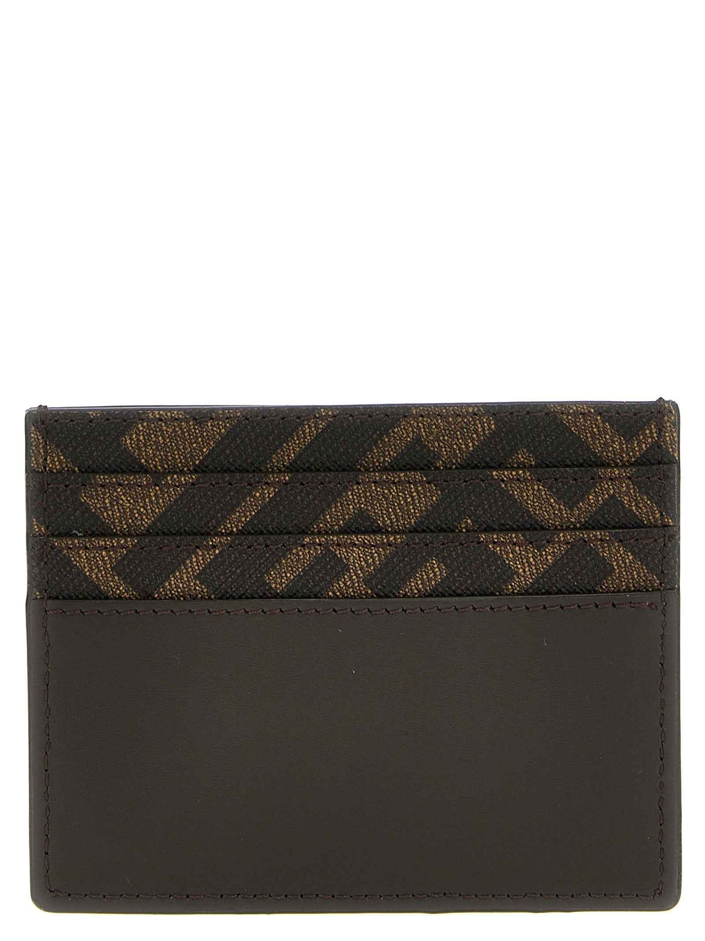 Brown Calf Leather Bos Taurus Cardholder