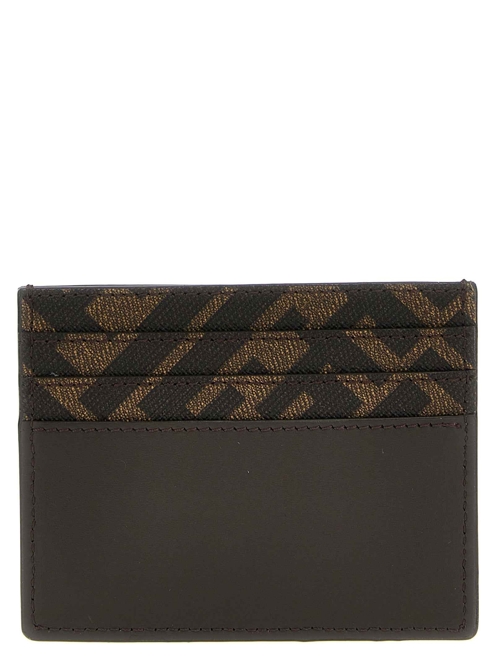 Brown Calf Leather Bos Taurus Cardholder