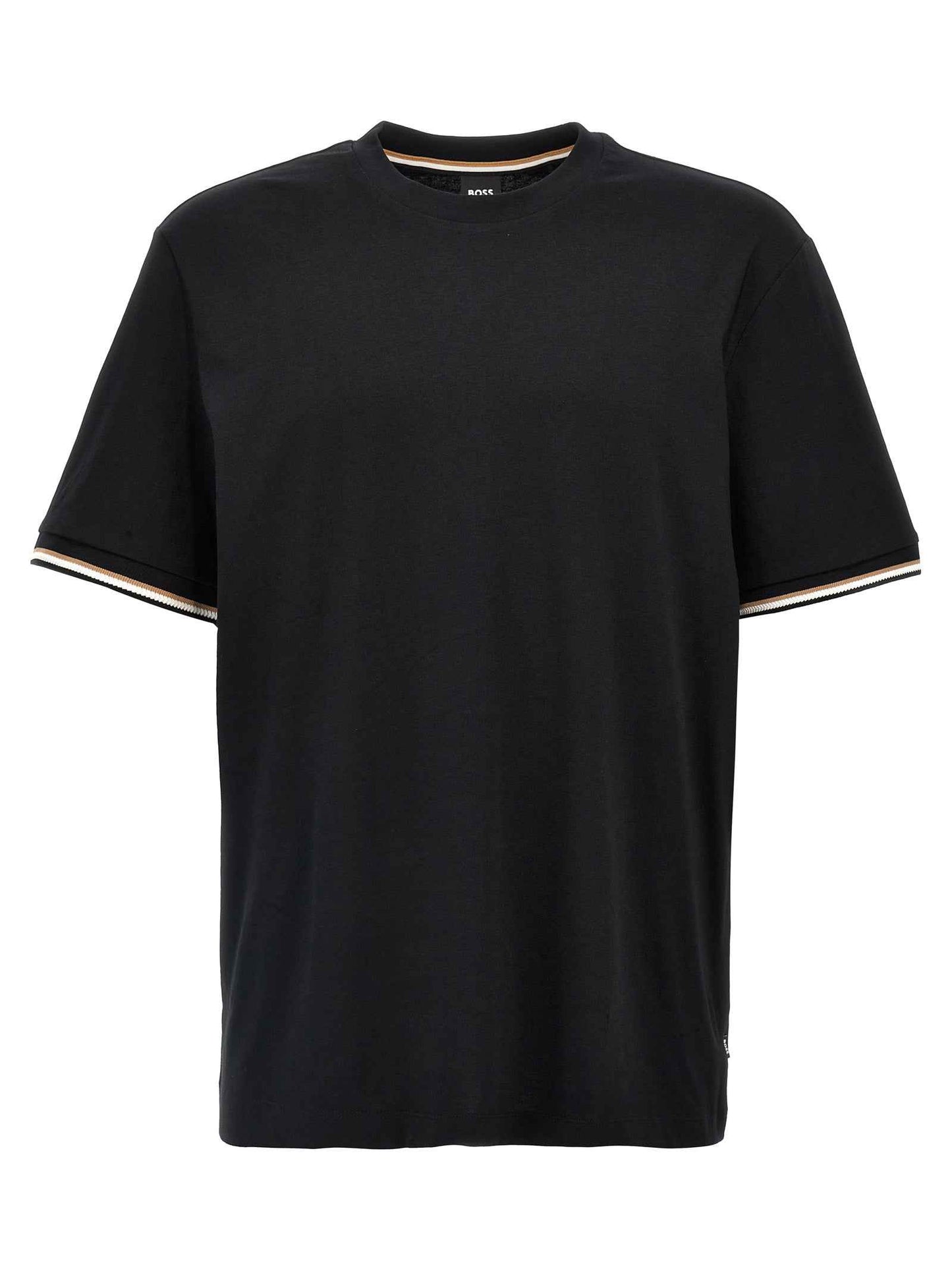 Black Cotton T-Shirt