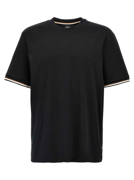 Black Cotton T-Shirt