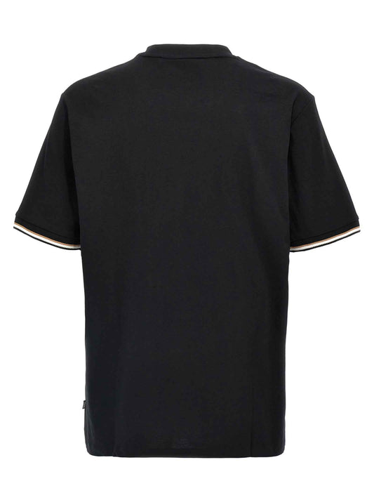 Black Cotton T-Shirt