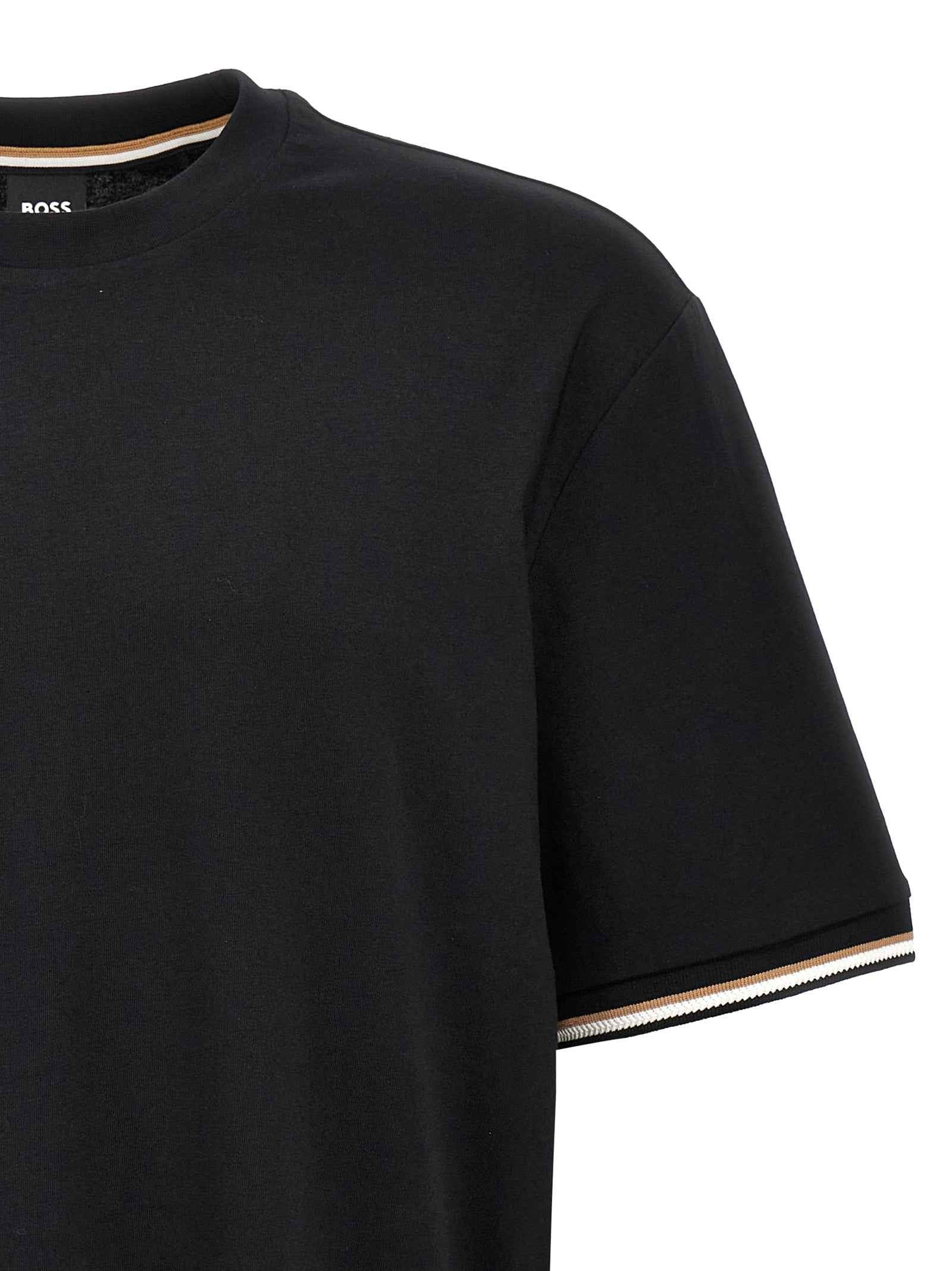 Black Cotton T-Shirt