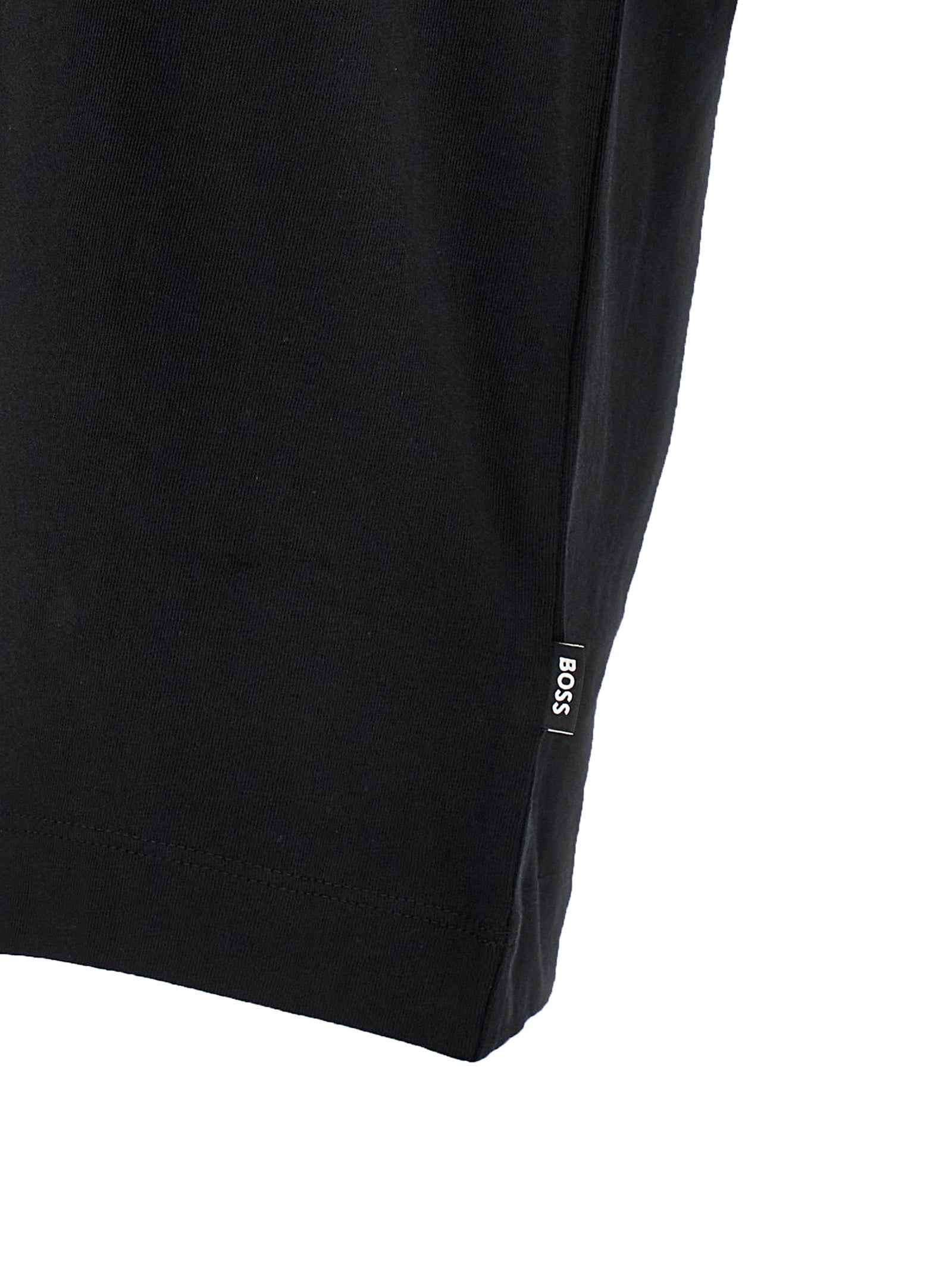 Black Cotton T-Shirt