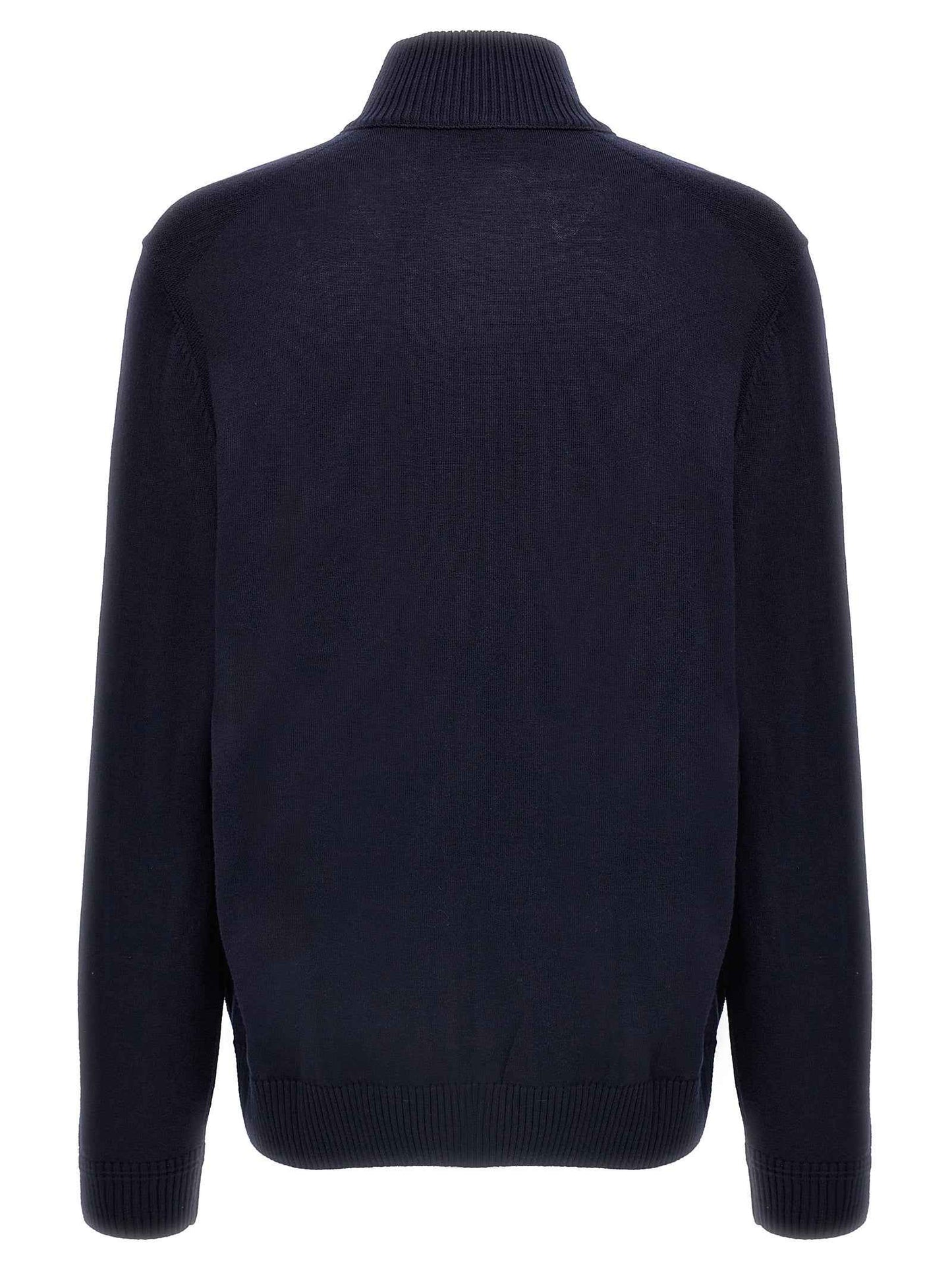 Blue Wool Cardigan