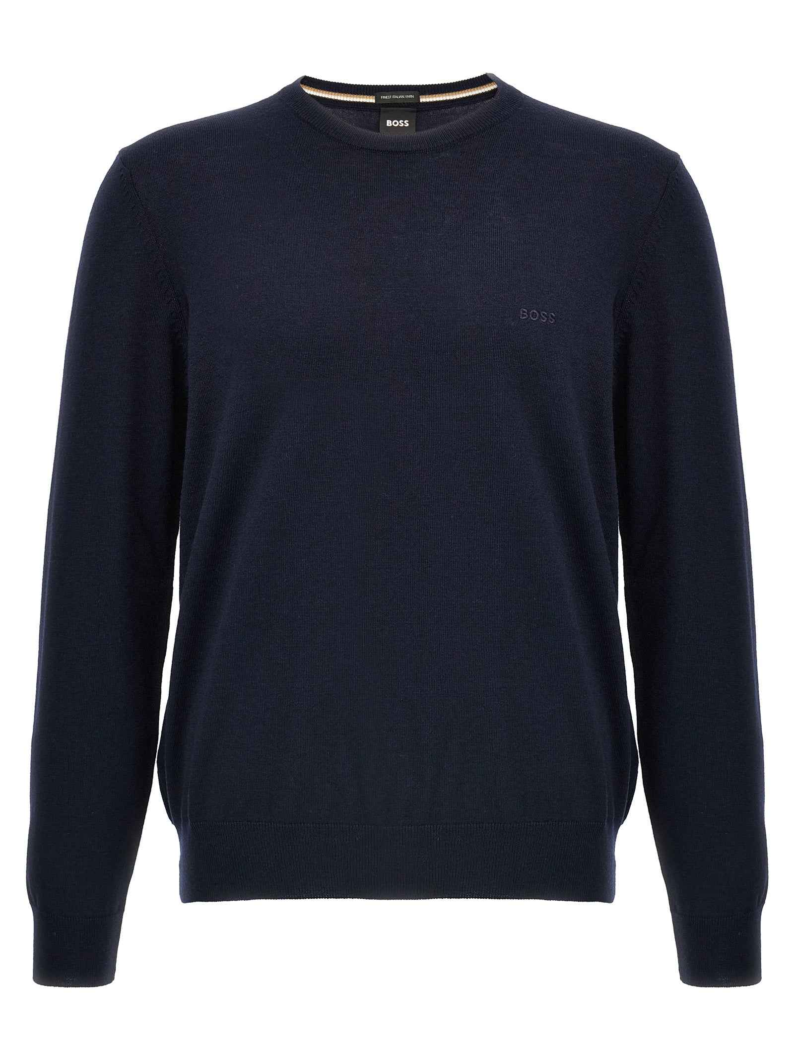 Blue Virgin Wool Cardigan