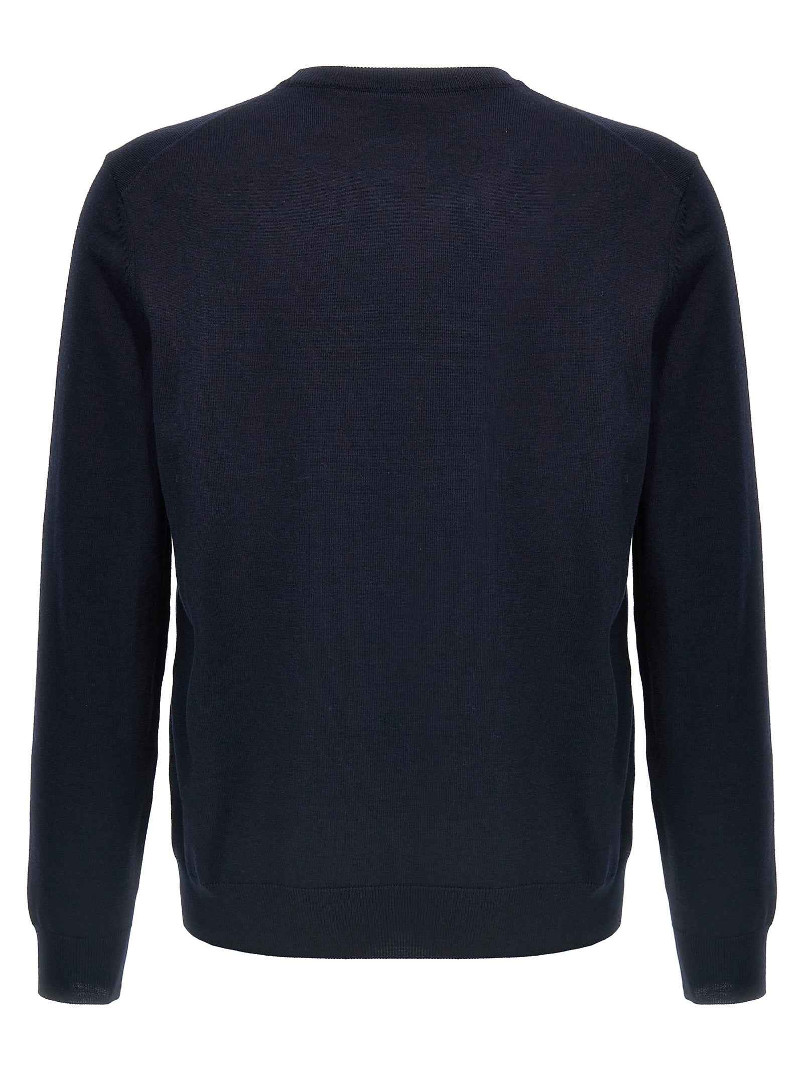 Blue Virgin Wool Cardigan