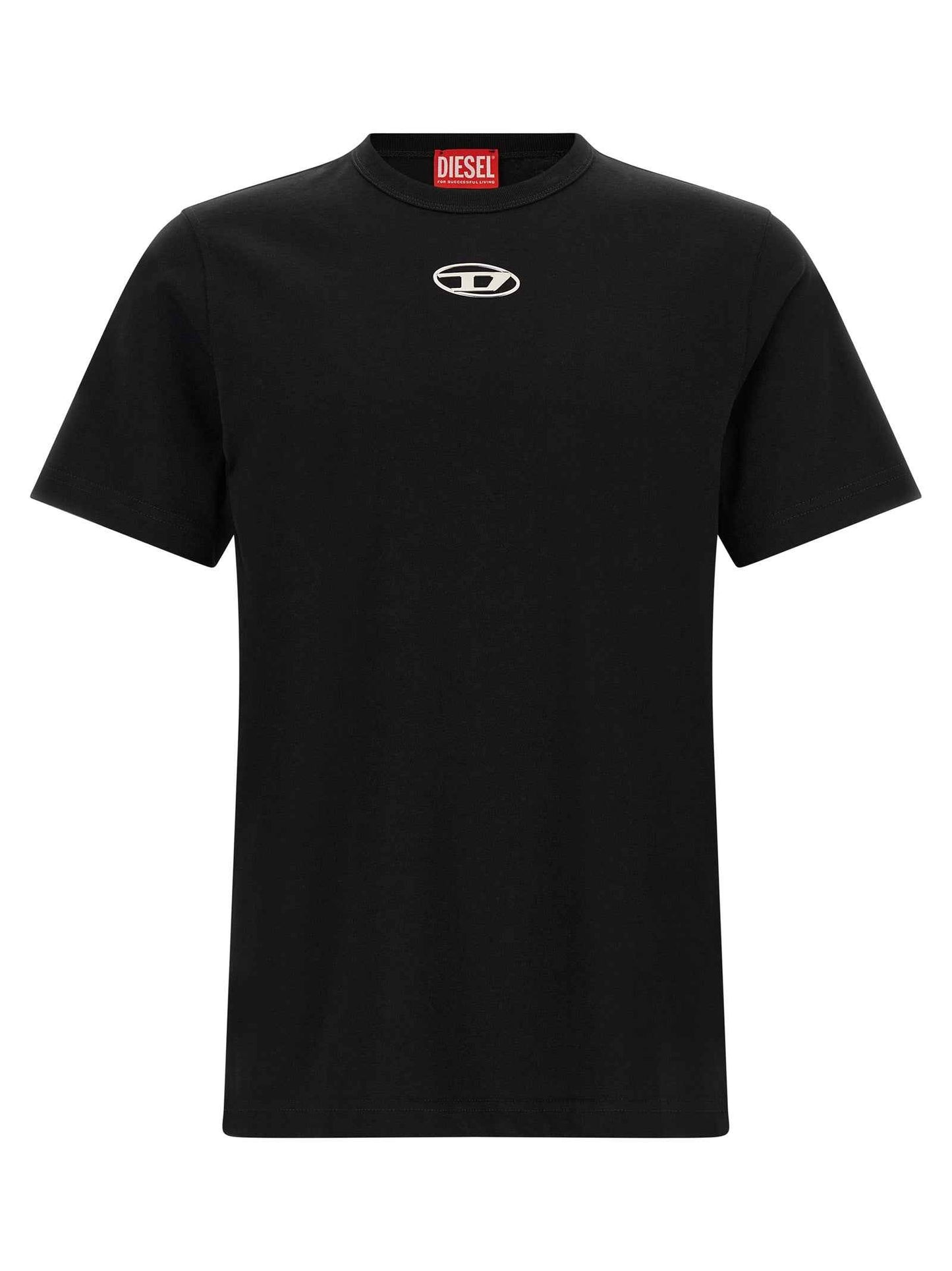 Black Cotton T-Shirt