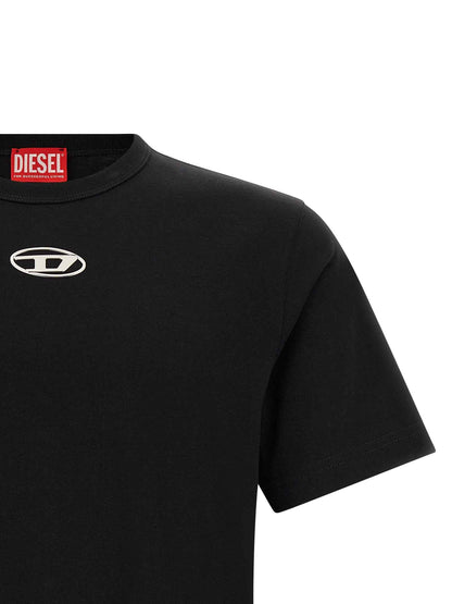 Black Cotton T-Shirt