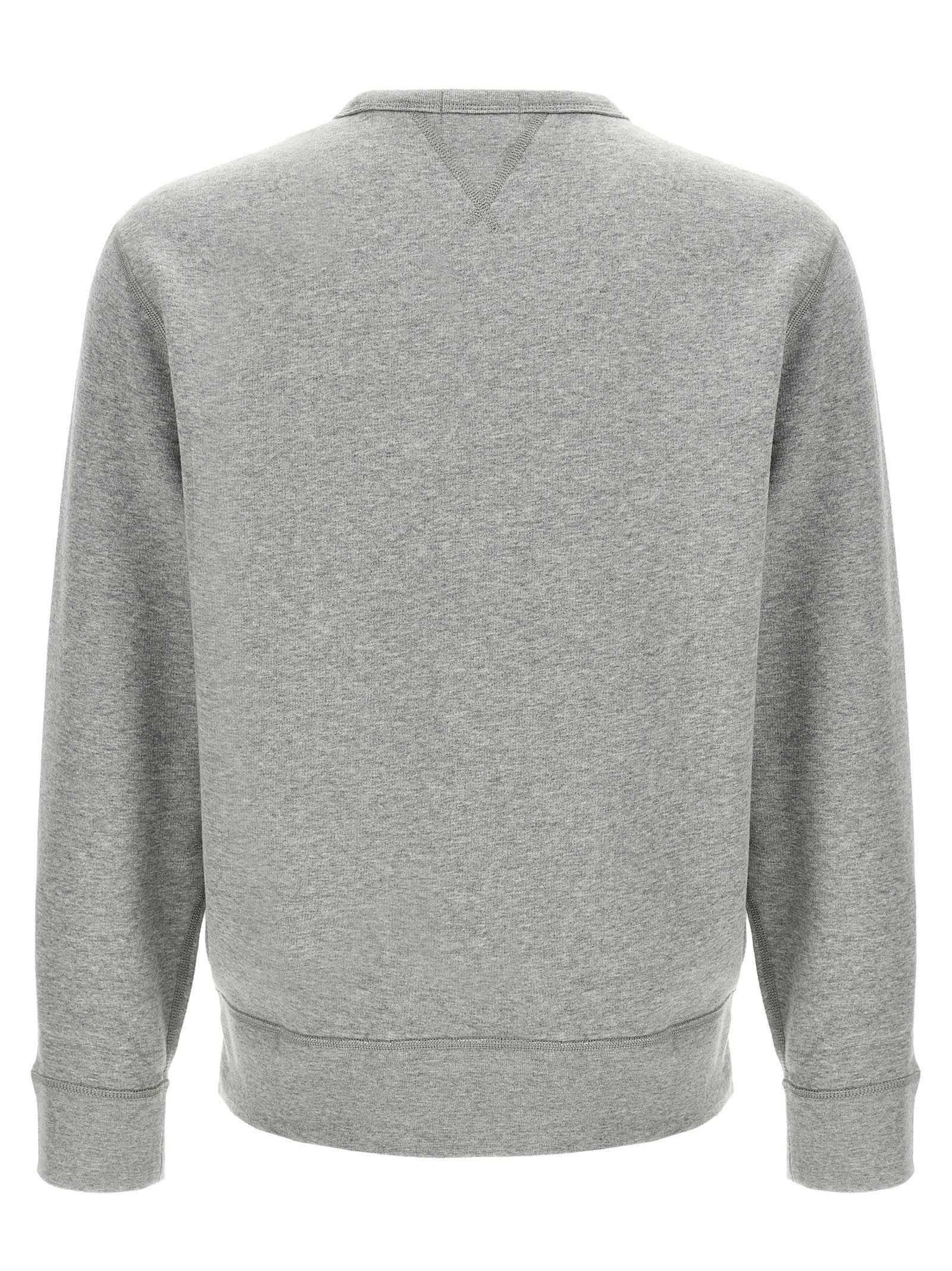 Gray Cotton Sweatshirt