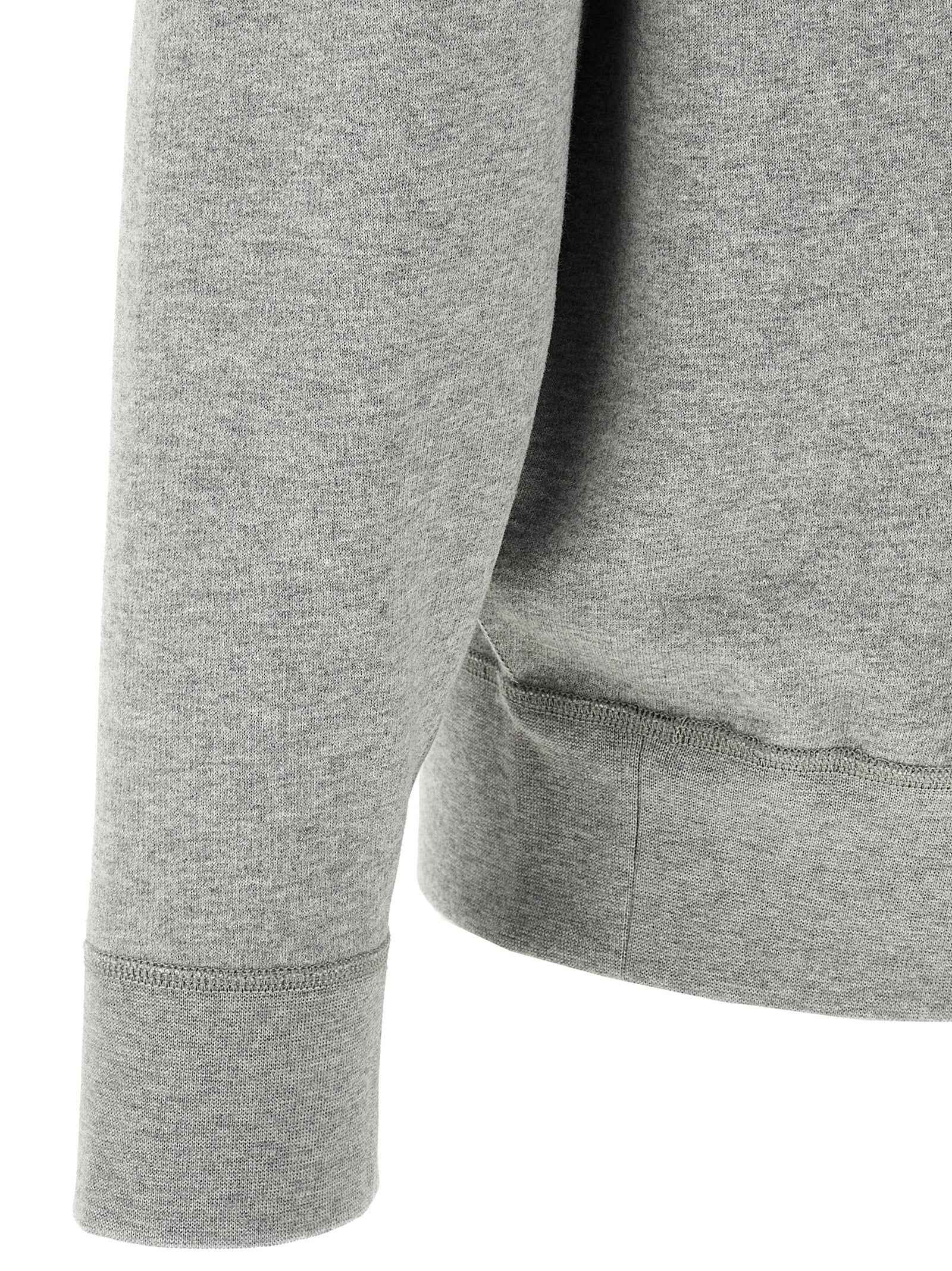 Gray Cotton Sweatshirt