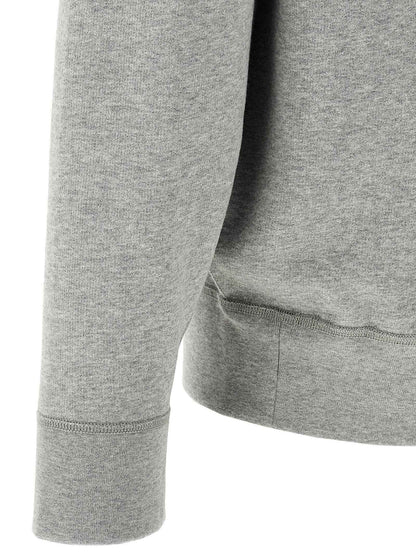 Gray Cotton Sweatshirt