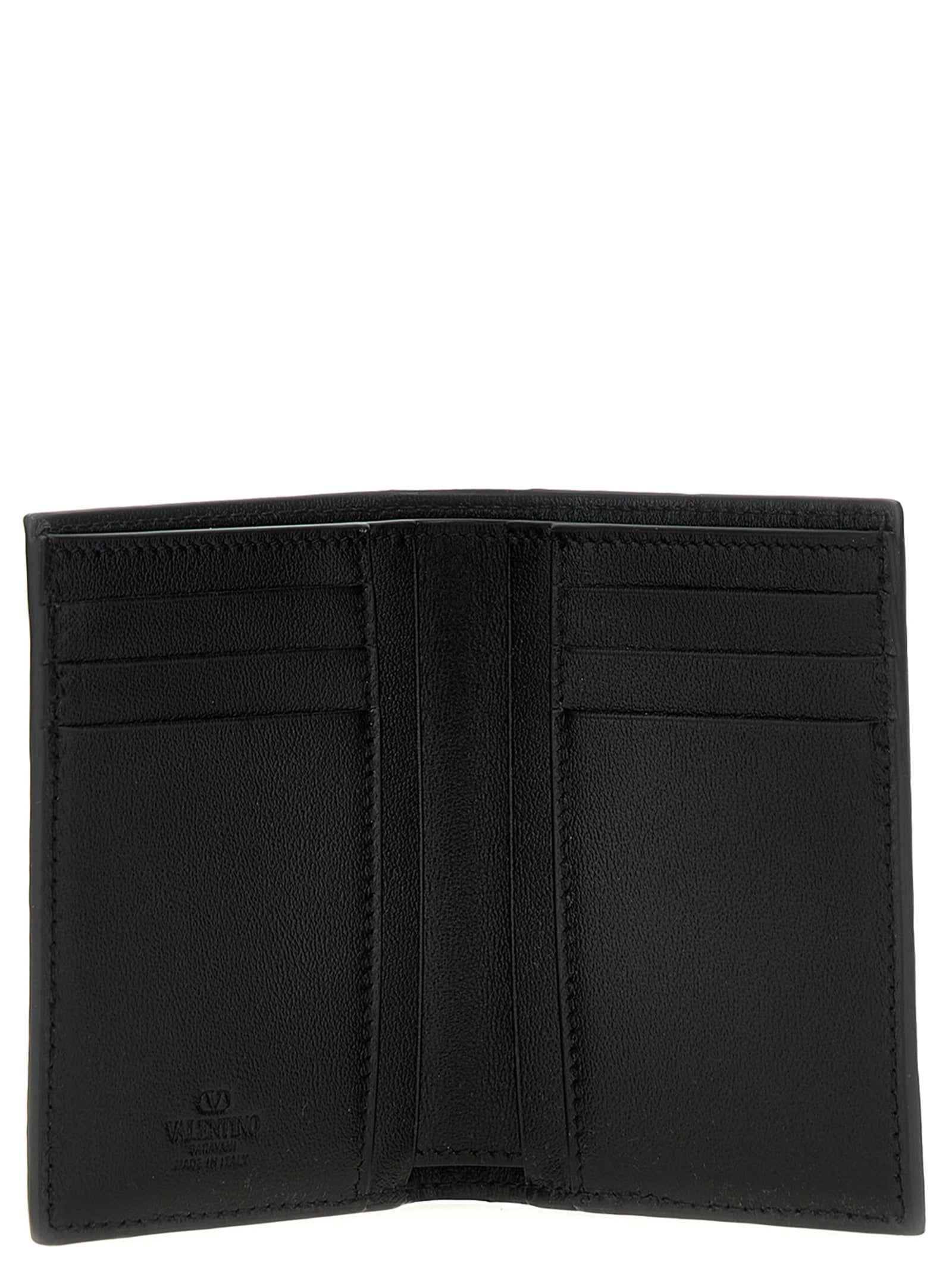 Black Ostrich Skin Cardholder