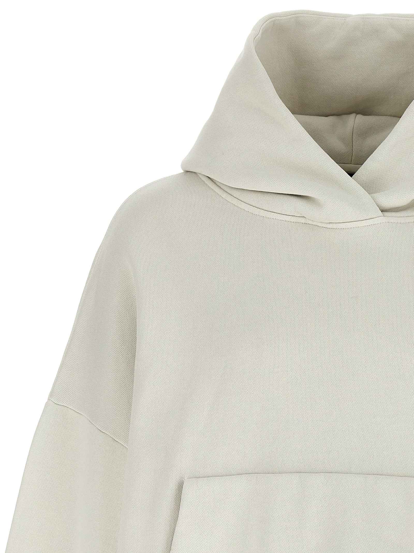 Beige Cotton Sweatshirt