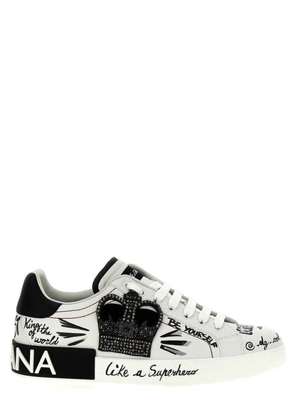 Bicolor Calfskin Sneakers