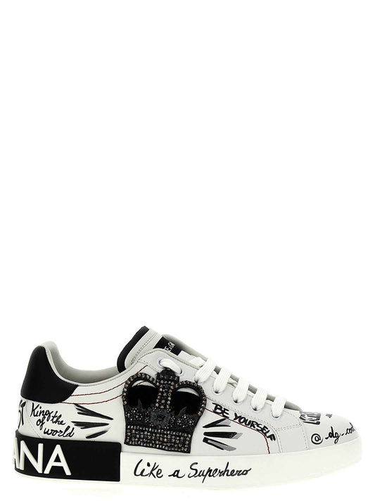 Bicolor Calfskin Sneakers