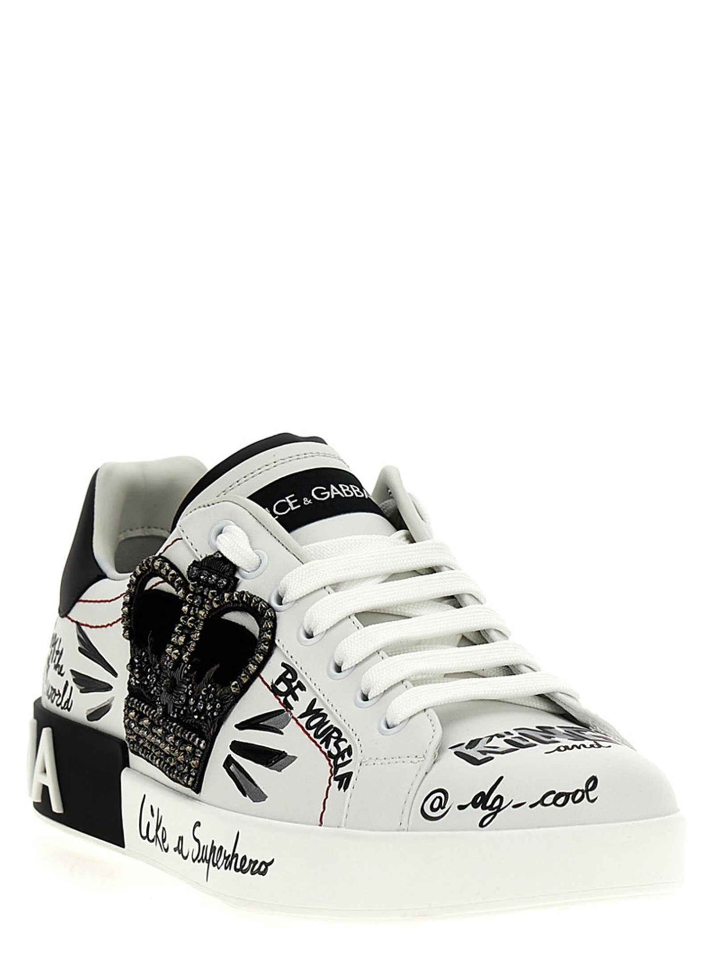 Bicolor Calfskin Sneakers