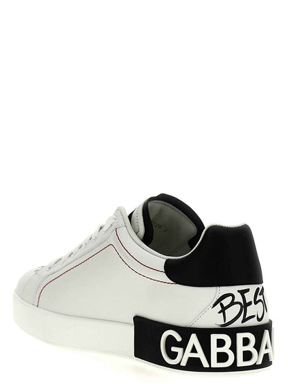 Bicolor Calfskin Sneakers