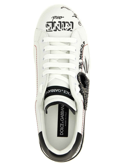 Bicolor Calfskin Sneakers