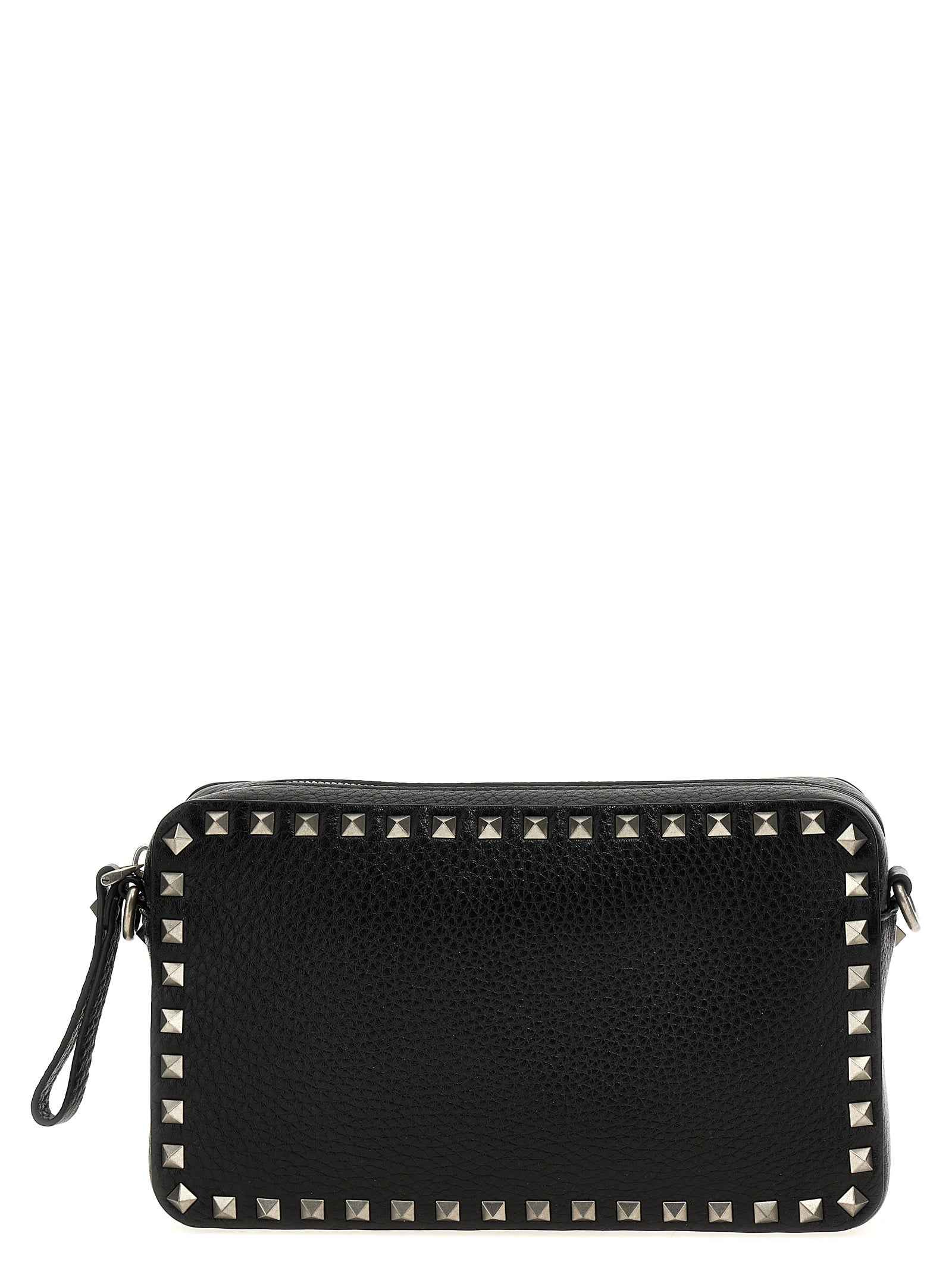Black Calfskin Crossbody Bag