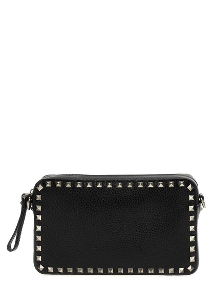 Black Calfskin Crossbody Bag