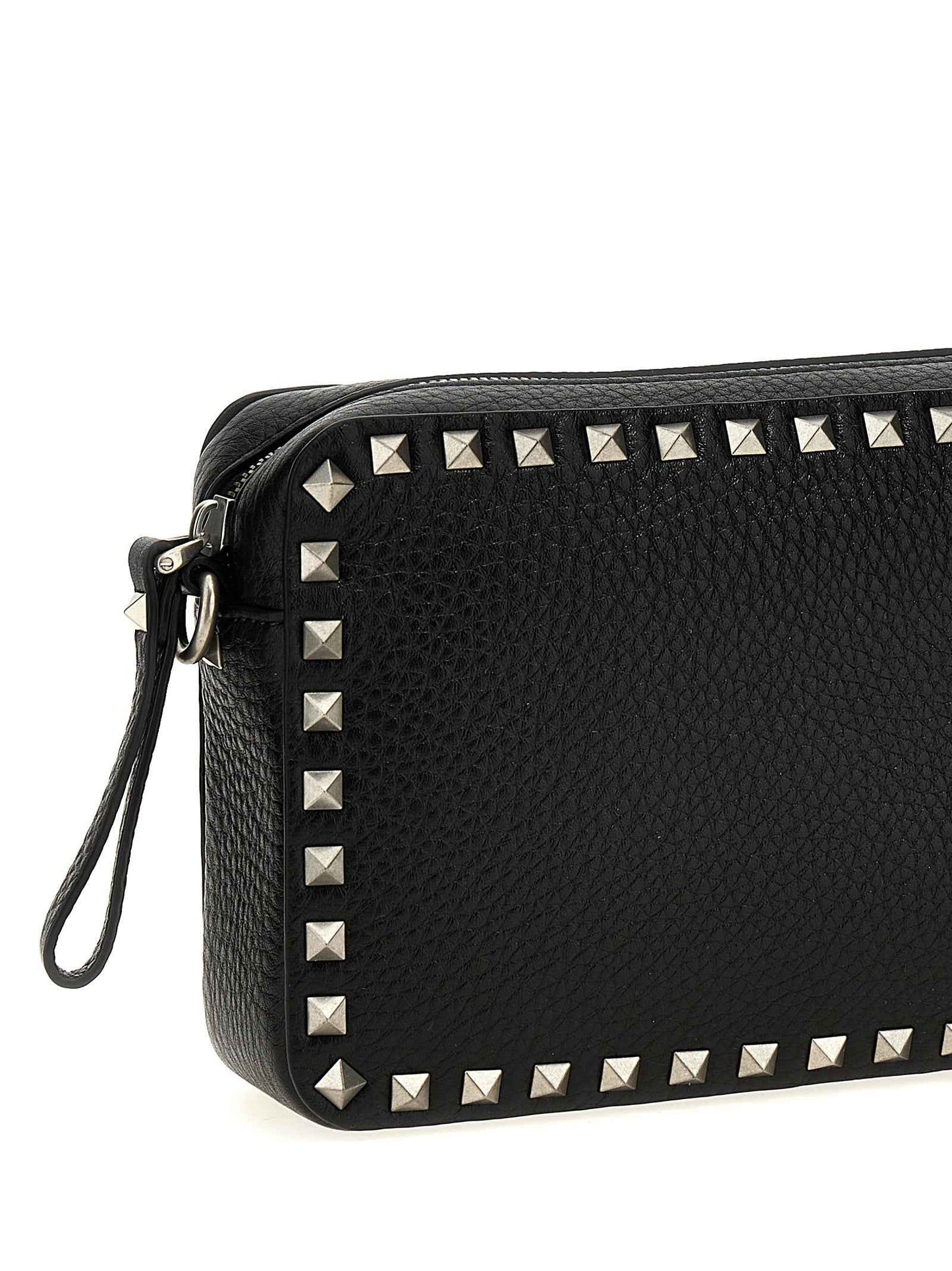 Black Calfskin Crossbody Bag