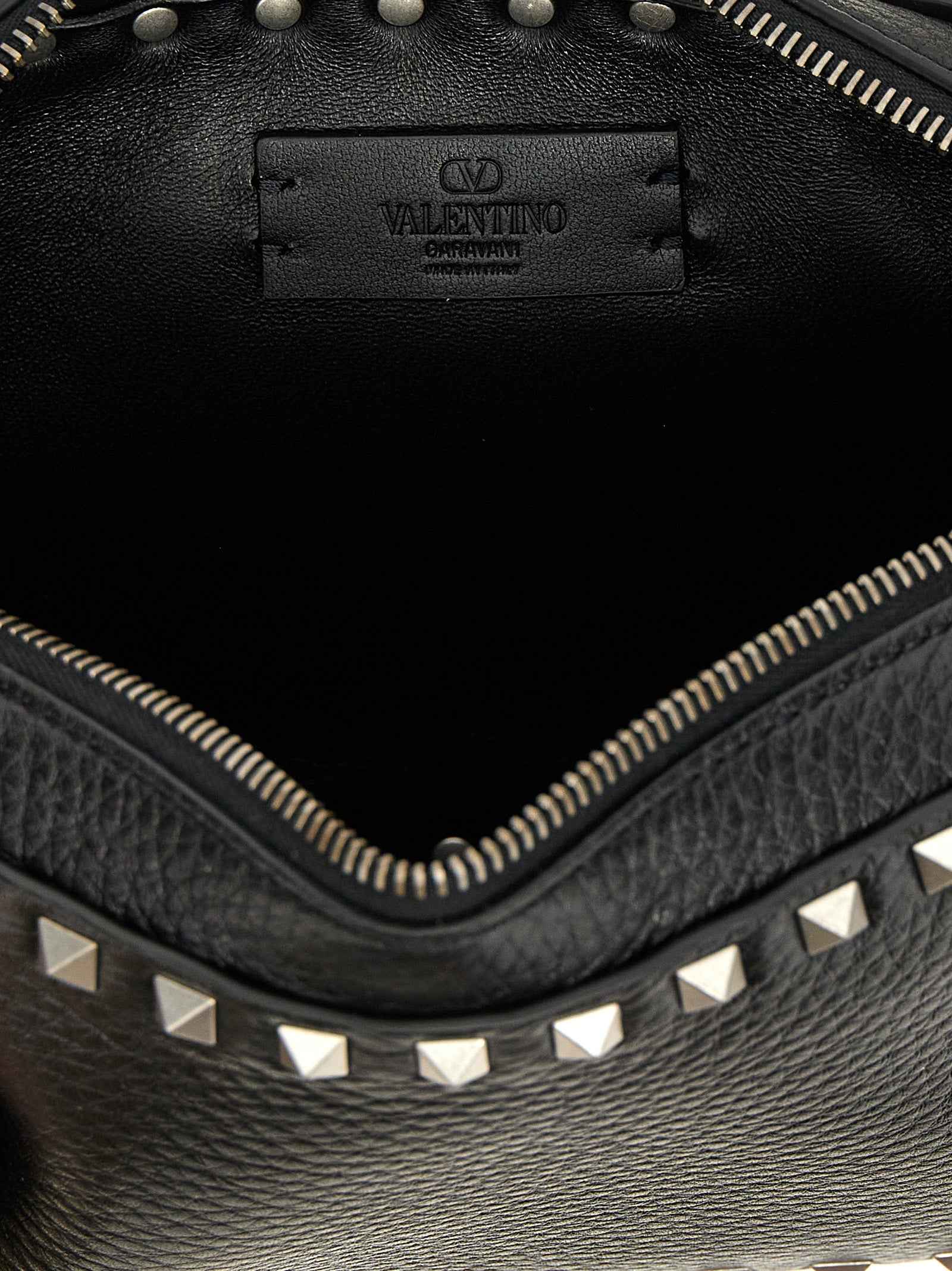 Black Calfskin Crossbody Bag
