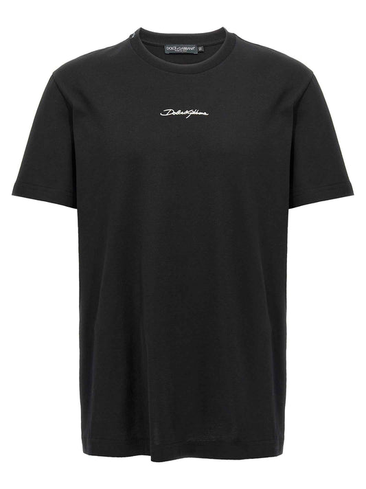 Black Cotton T-Shirt