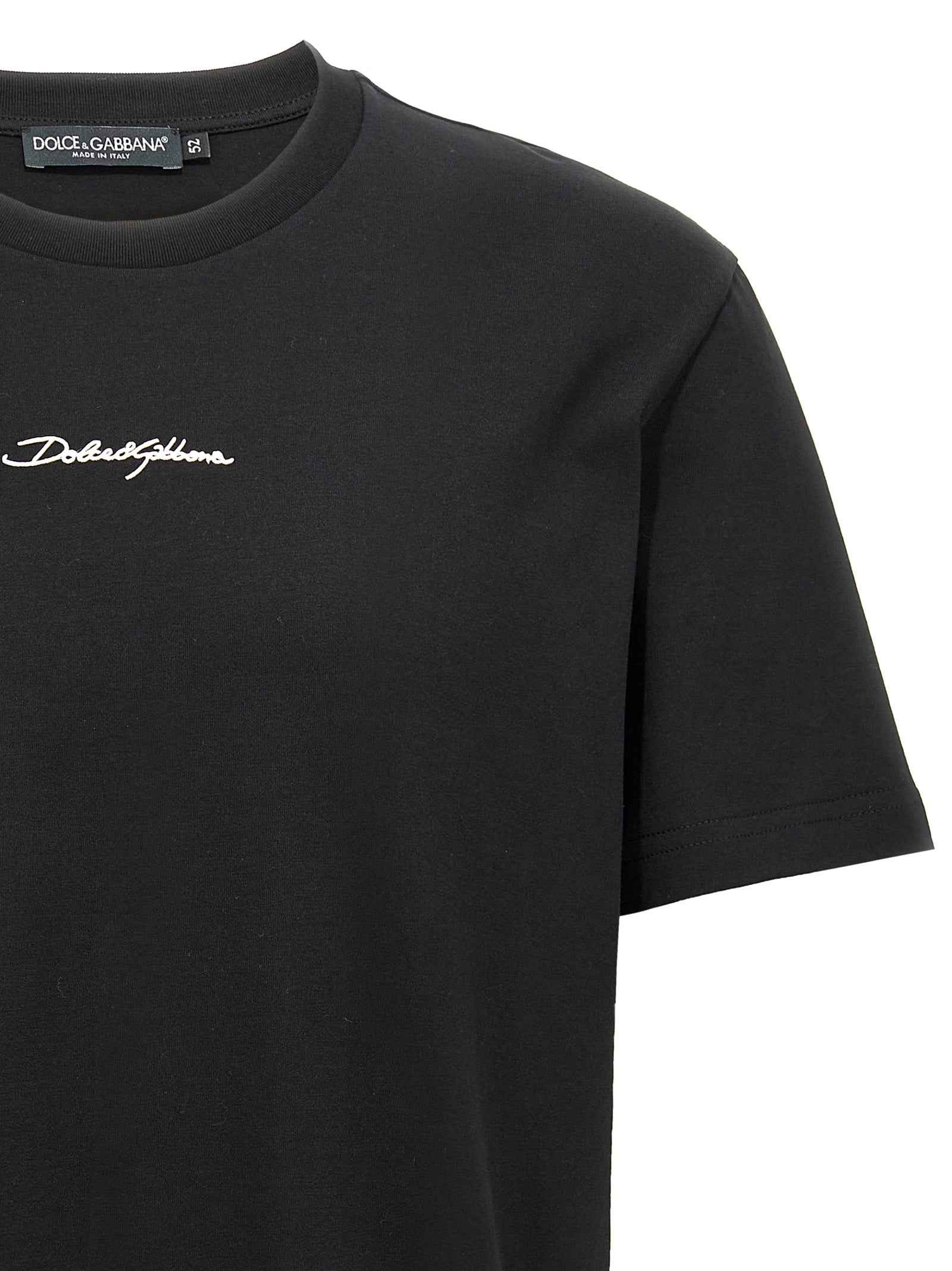 Black Cotton T-Shirt