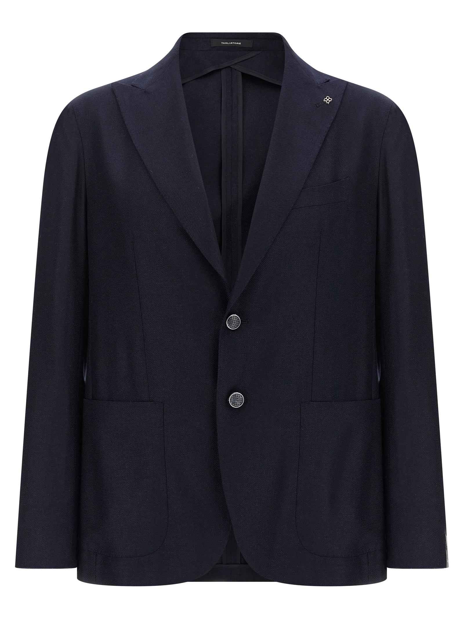 Blue Silk Blazer
