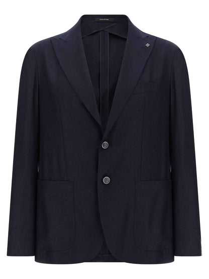 Blue Silk Blazer