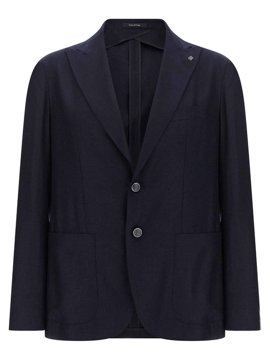 Blue Silk Blazer