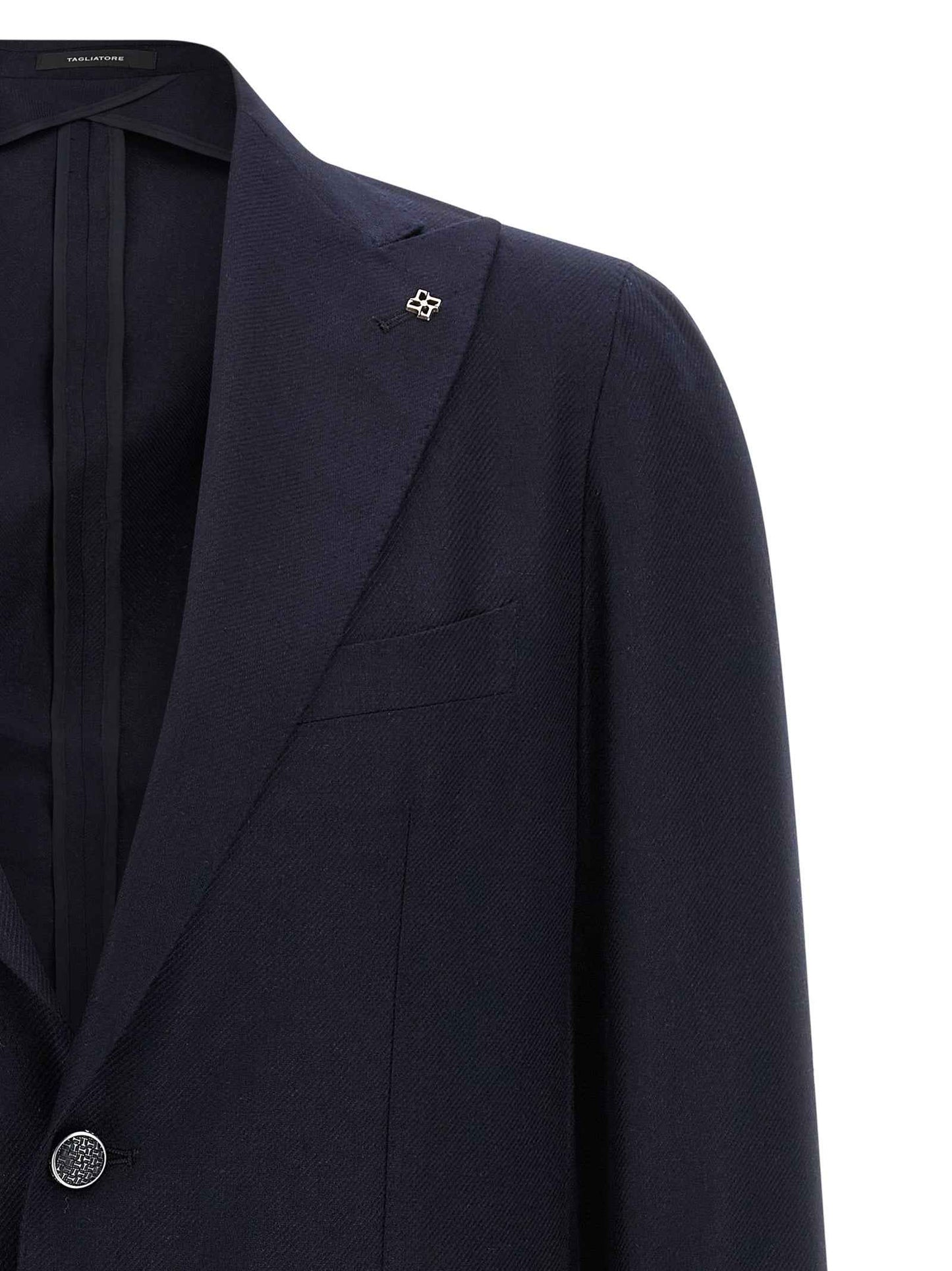 Blue Silk Blazer