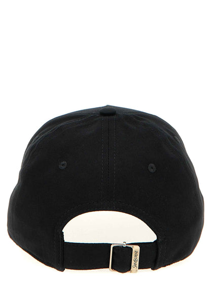 Black Cotton Cap (Baseball Hat)