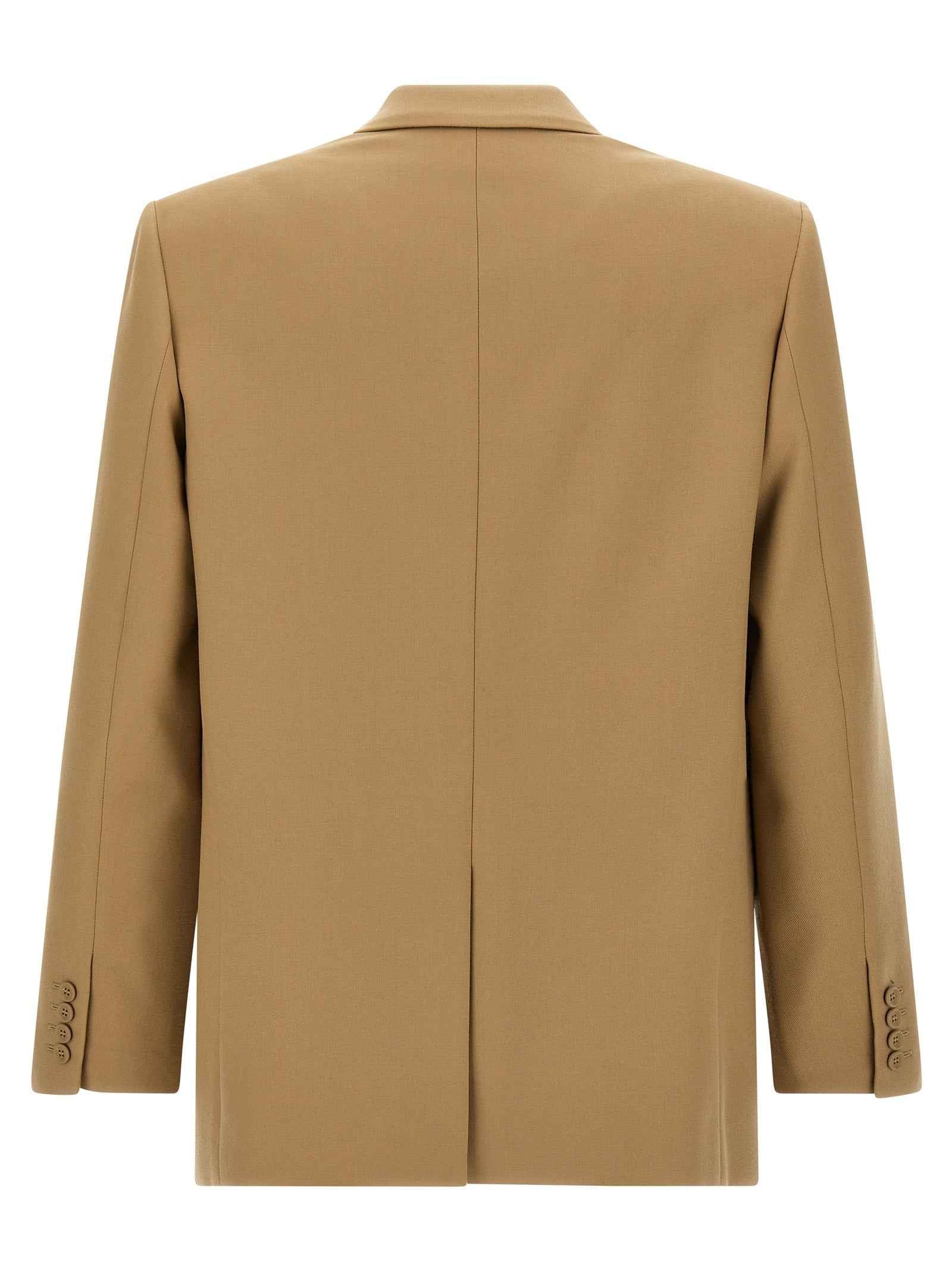 Beige Wool Blazer