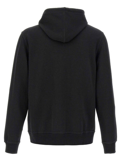 Black Cotton Sweatshirt