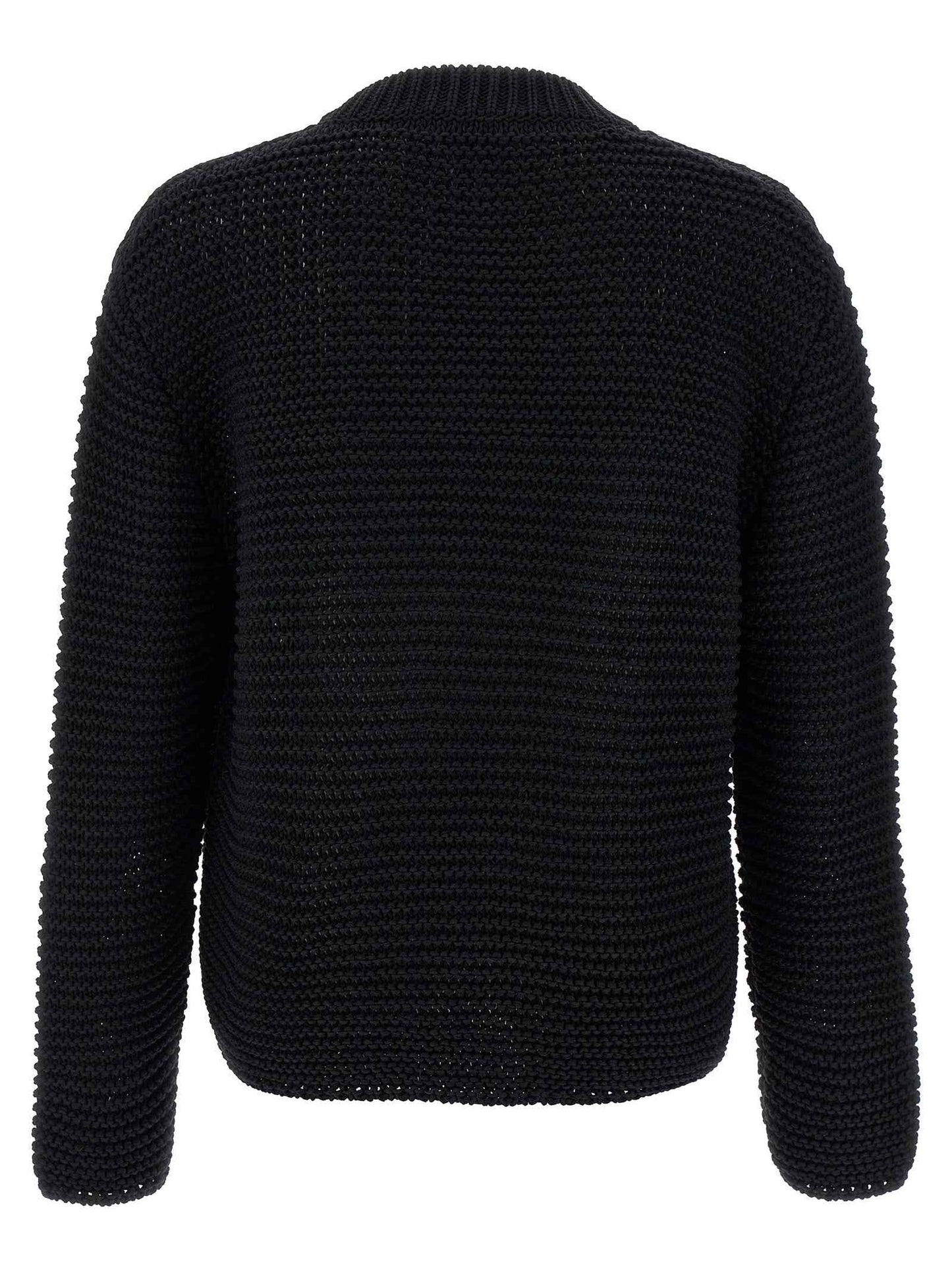 Bicolor Cotton Cardigan